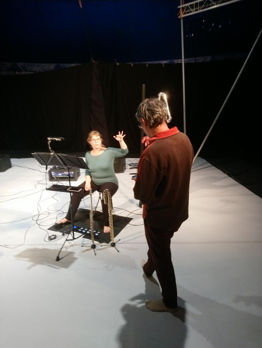 Barbara et Christian au ZartiCirque