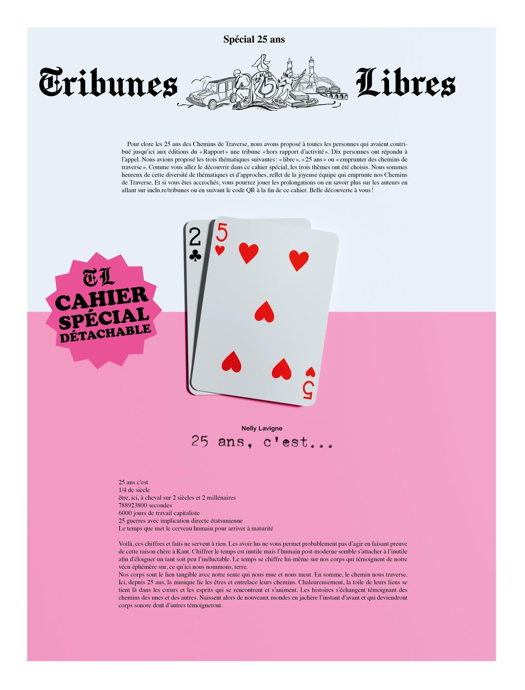 Rapport #10 - Tribunes Libres p.1