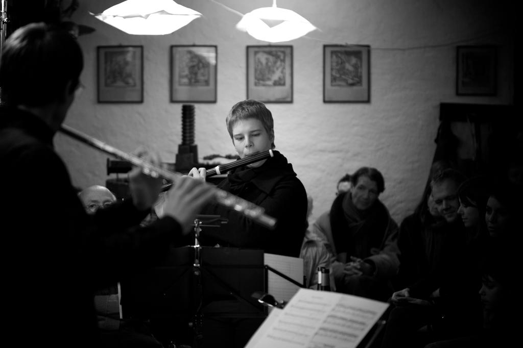 Barbara Minder au traverso