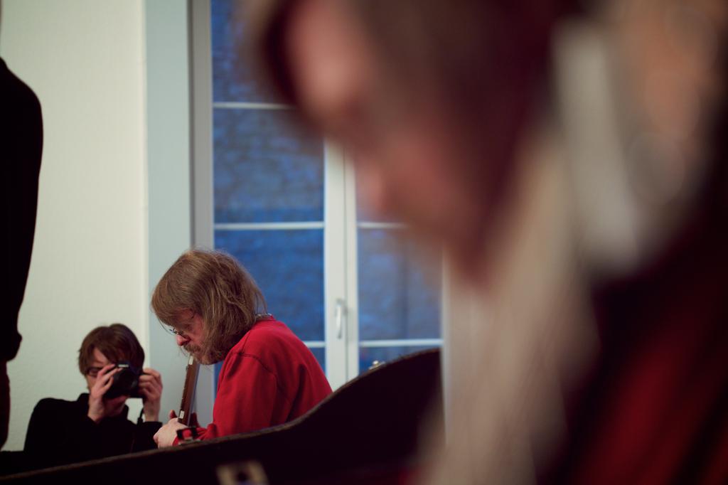 Wolfgang Daiss et Nicolas Meyer en répétition